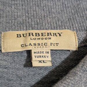 BURBERRY LONDON SHIRT Grey XL